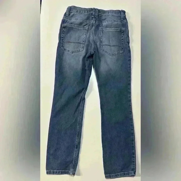 EUC Boys Cat & Jack Skinny Jeans, Adjustable Waist, Size 12 - Picture 2 of 2
